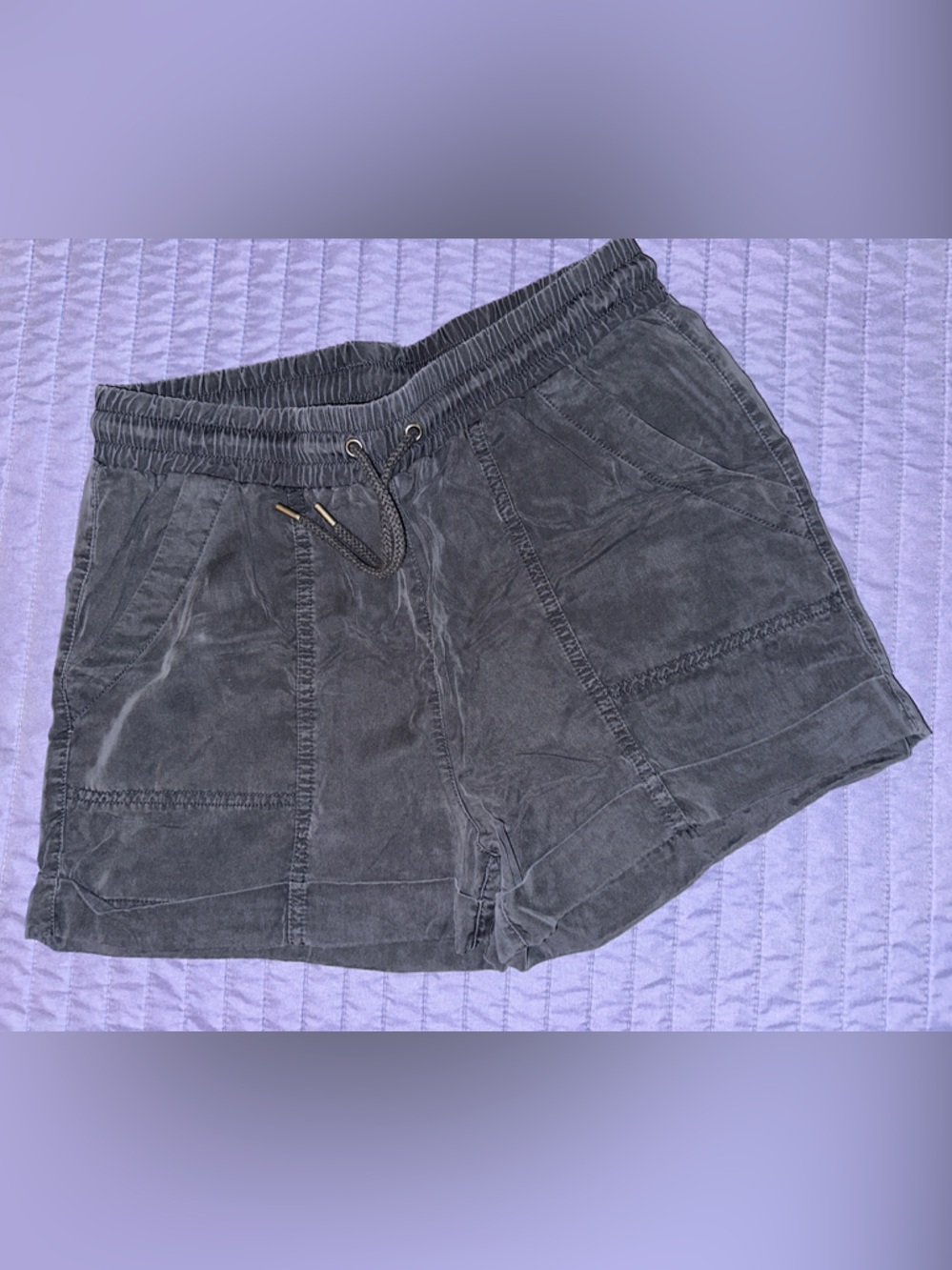 Universal Thread charcoal Drawstring Cotton Shorts